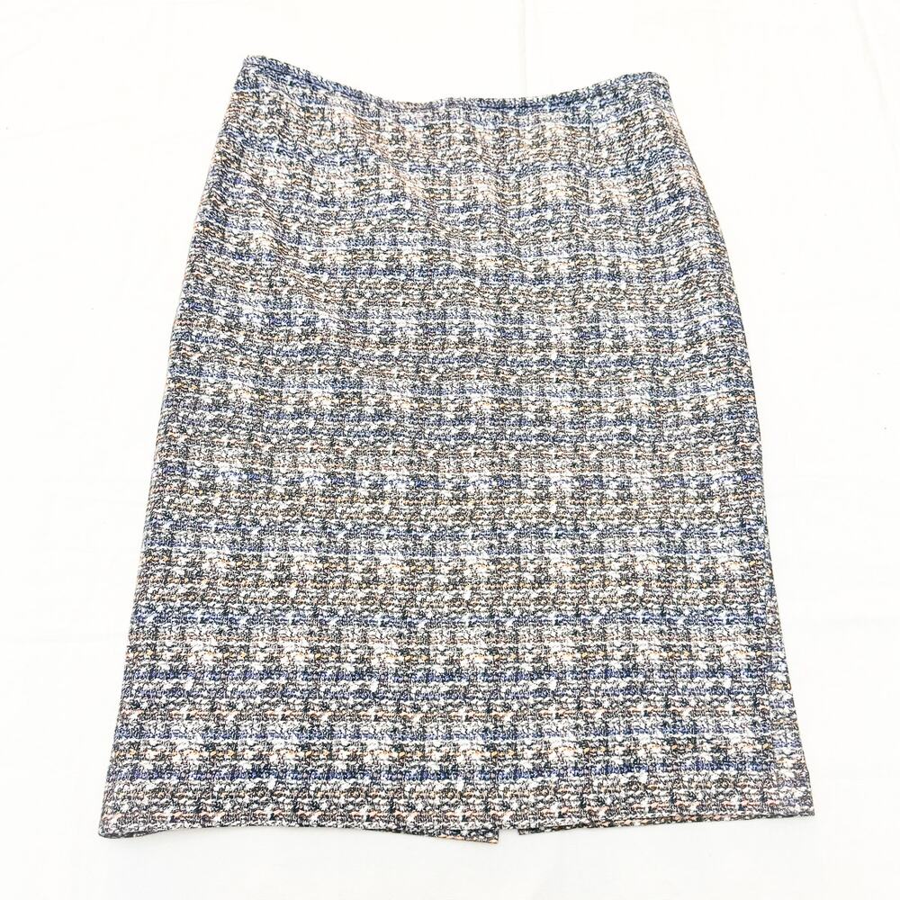 Basler Patterned Straight Pencil Skirt Black Multicolor Size 36
